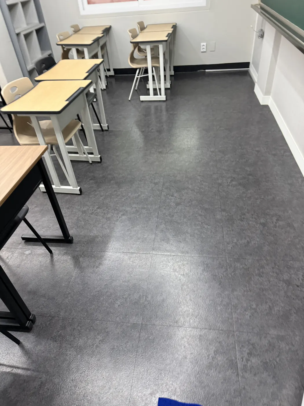 강의실 마감 — 만년동 학원청소 현장