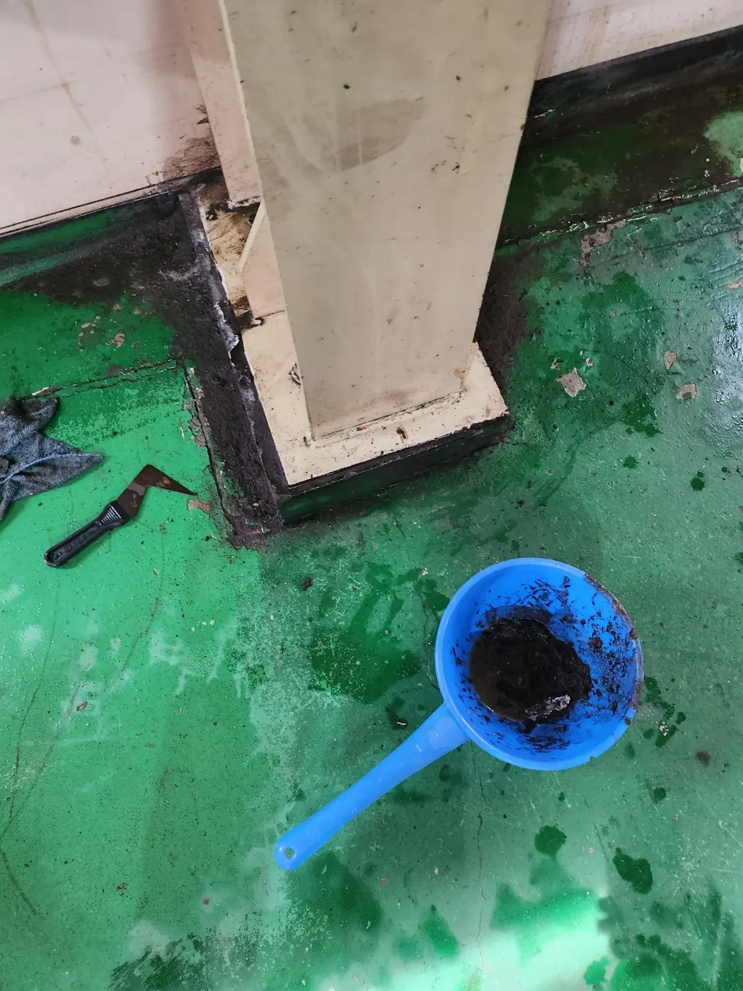 세정 진행 — 대전광역시 공장청소 현장