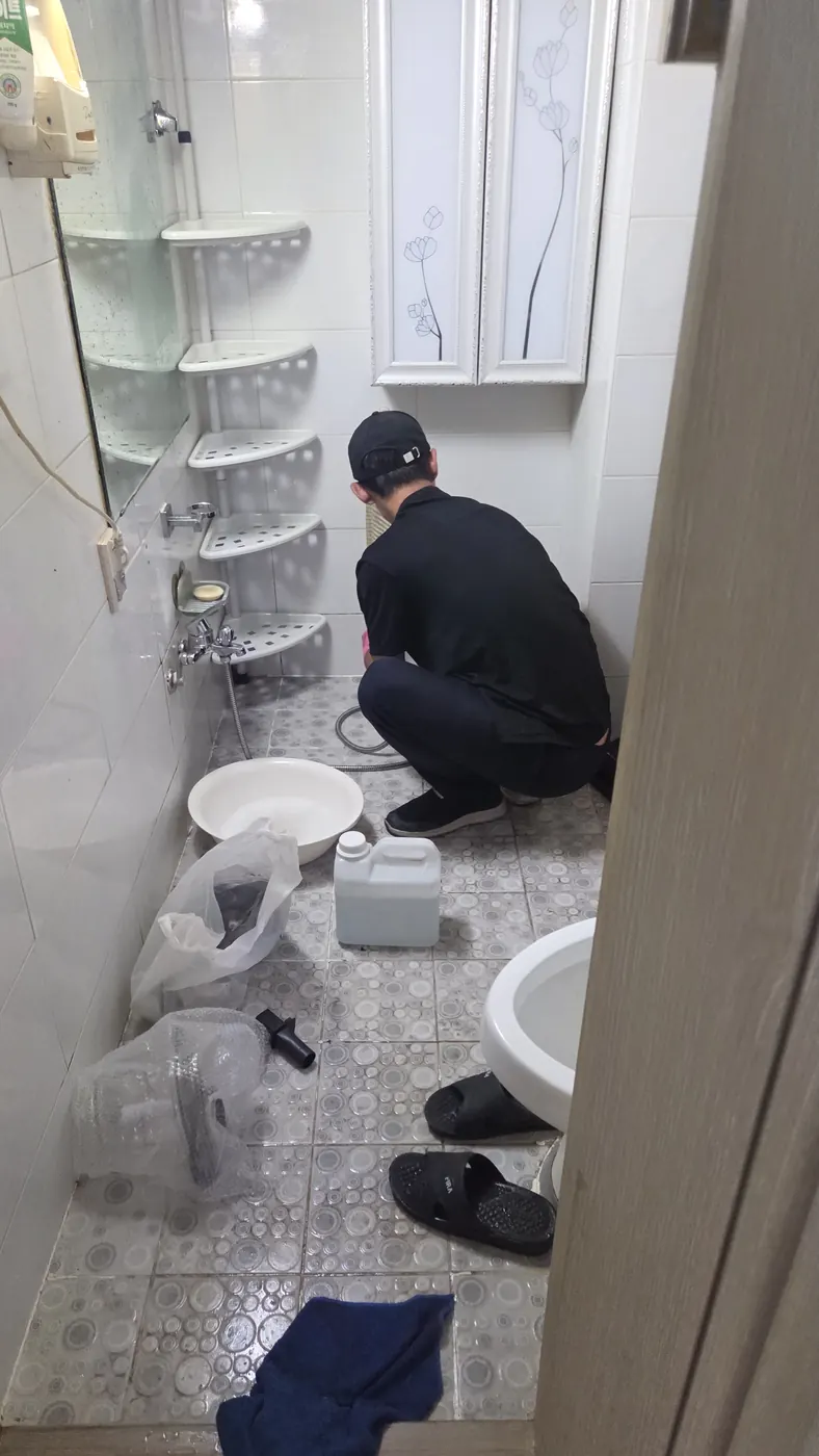 습식 진공 작업 — 대덕구 침수청소 현장