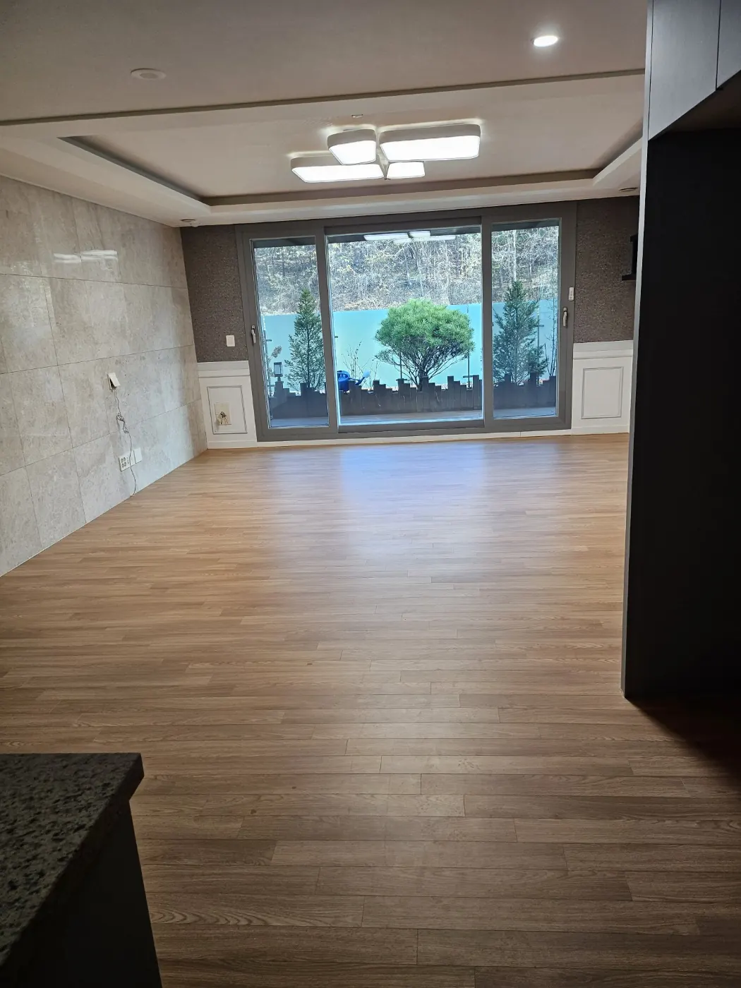 삼괴동 입주청소 시공 현장 — 입주 전 실내